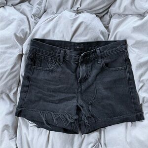 J. Brand black Johnny Short size 24